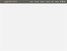 Tablet Screenshot of lampartners.com